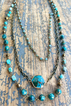 Load image into Gallery viewer, Janet Necklace Turquoise
