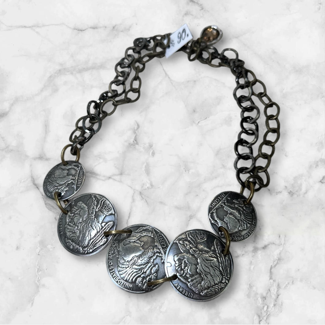 Eliza Necklace Spirited Buffalo