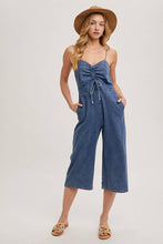 Load image into Gallery viewer, Emile Acid Washed Denim Jumpsuit
