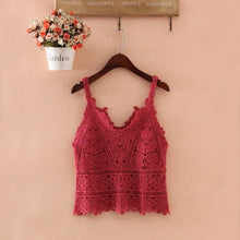 Load image into Gallery viewer, Sweet Child Boho Lace Crochet Top - O/S

