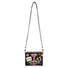 Load image into Gallery viewer, Lady Luck Beaded Gambling Casino Themed Crossbody Handbag
