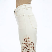 Load image into Gallery viewer, Bayeas High Rise Lace Wide Leg Jeans
