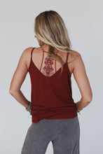 Load image into Gallery viewer, Tattoo Bralette - Rust

