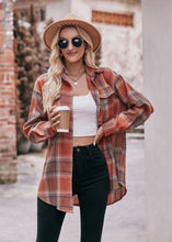 Load image into Gallery viewer, Women's Oversized Loose Plaid Shirt
