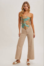 Load image into Gallery viewer, Paislee Satin Bandana Tube Top
