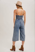 Load image into Gallery viewer, Emile Acid Washed Denim Jumpsuit
