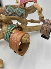 Load image into Gallery viewer, Hand Tooled Leather Cuff Bracelet
