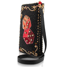 Load image into Gallery viewer, Roll &#39;Em Double Dice Crossbody Phone Bag
