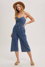 Load image into Gallery viewer, Emile Acid Washed Denim Jumpsuit
