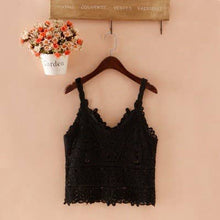 Load image into Gallery viewer, Sweet Child Boho Lace Crochet Top - O/S
