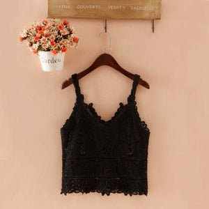Sweet Child Boho Lace Crochet Top - O/S