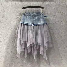 Load image into Gallery viewer, Lucy Denim Tutu Skirt
