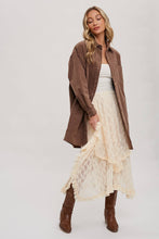 Load image into Gallery viewer, Aria Lace Tiered Midi Skirt
