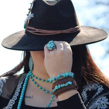 Load image into Gallery viewer, Chunky Turquoise Bracelet
