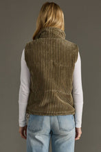 Load image into Gallery viewer, Olive Corduroy Vest
