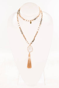 Delilah Robin's Egg Long Necklace