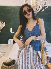 Load image into Gallery viewer, Sweet Child Boho Lace Crochet Top - O/S
