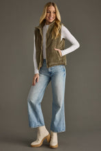 Load image into Gallery viewer, Olive Corduroy Vest
