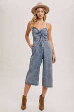 Load image into Gallery viewer, Emile Acid Washed Denim Jumpsuit
