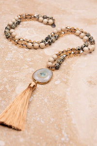 Delilah Robin's Egg Long Necklace