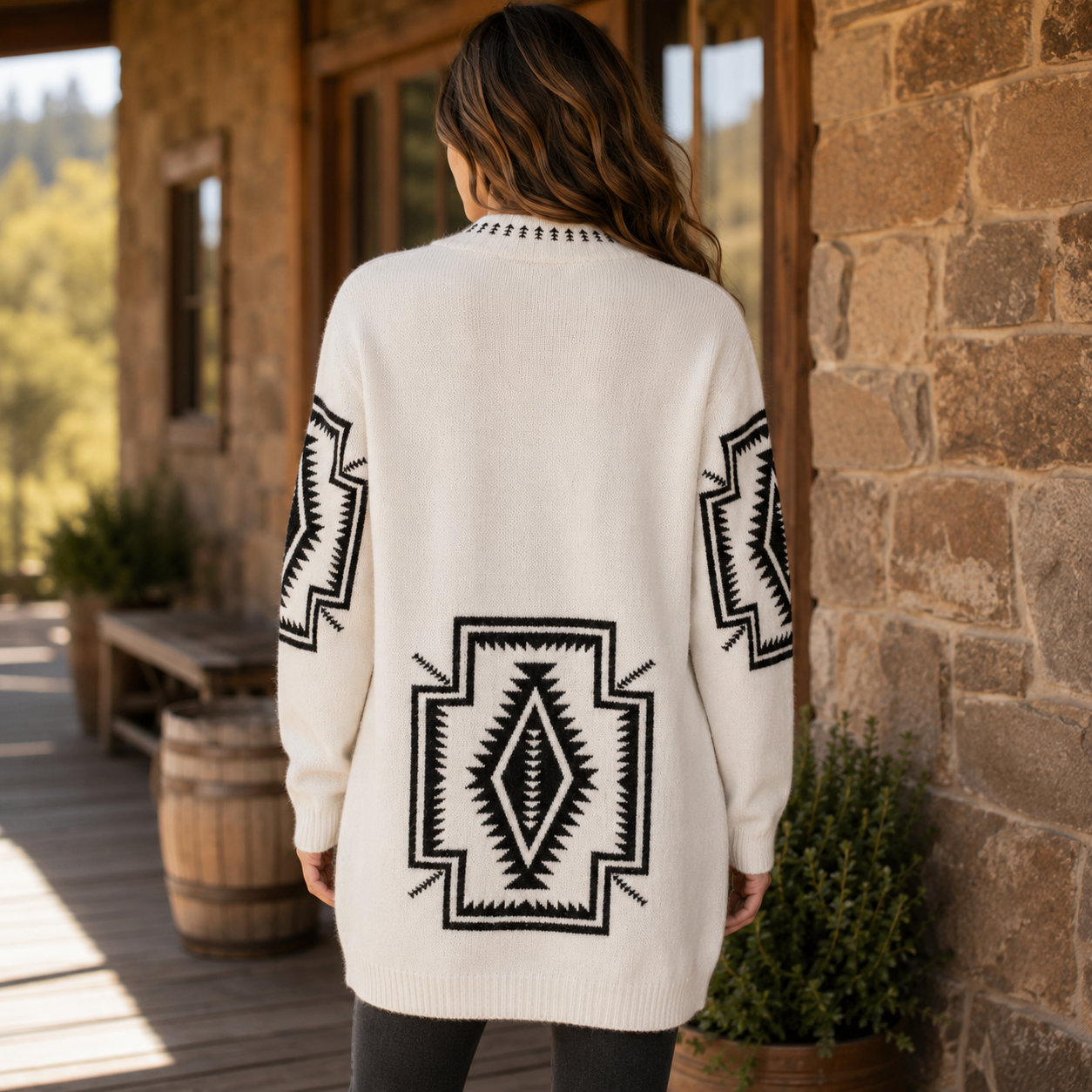 BEST SELLER | Venario Jaime Ultra-Soft Southwestern Cardigan
