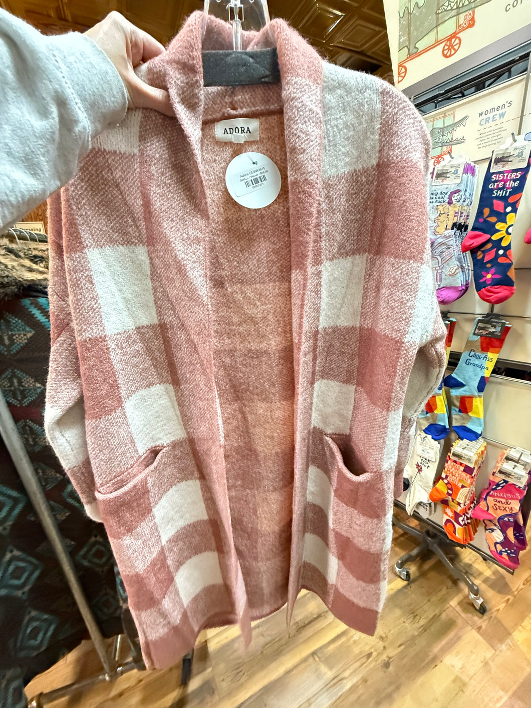 Kirstie Rose Plaid Cardigan