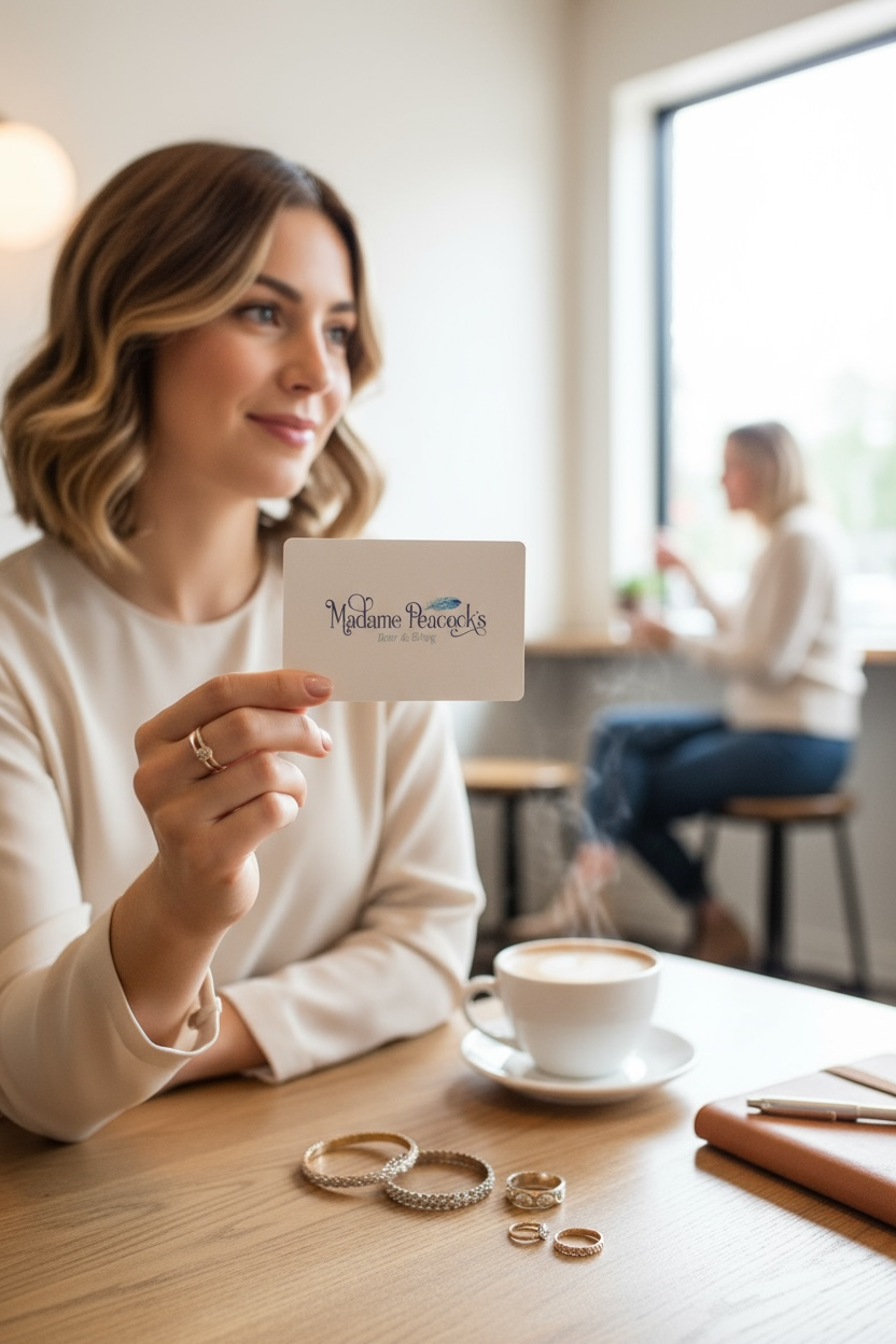 Madame Peacock's Gift Card