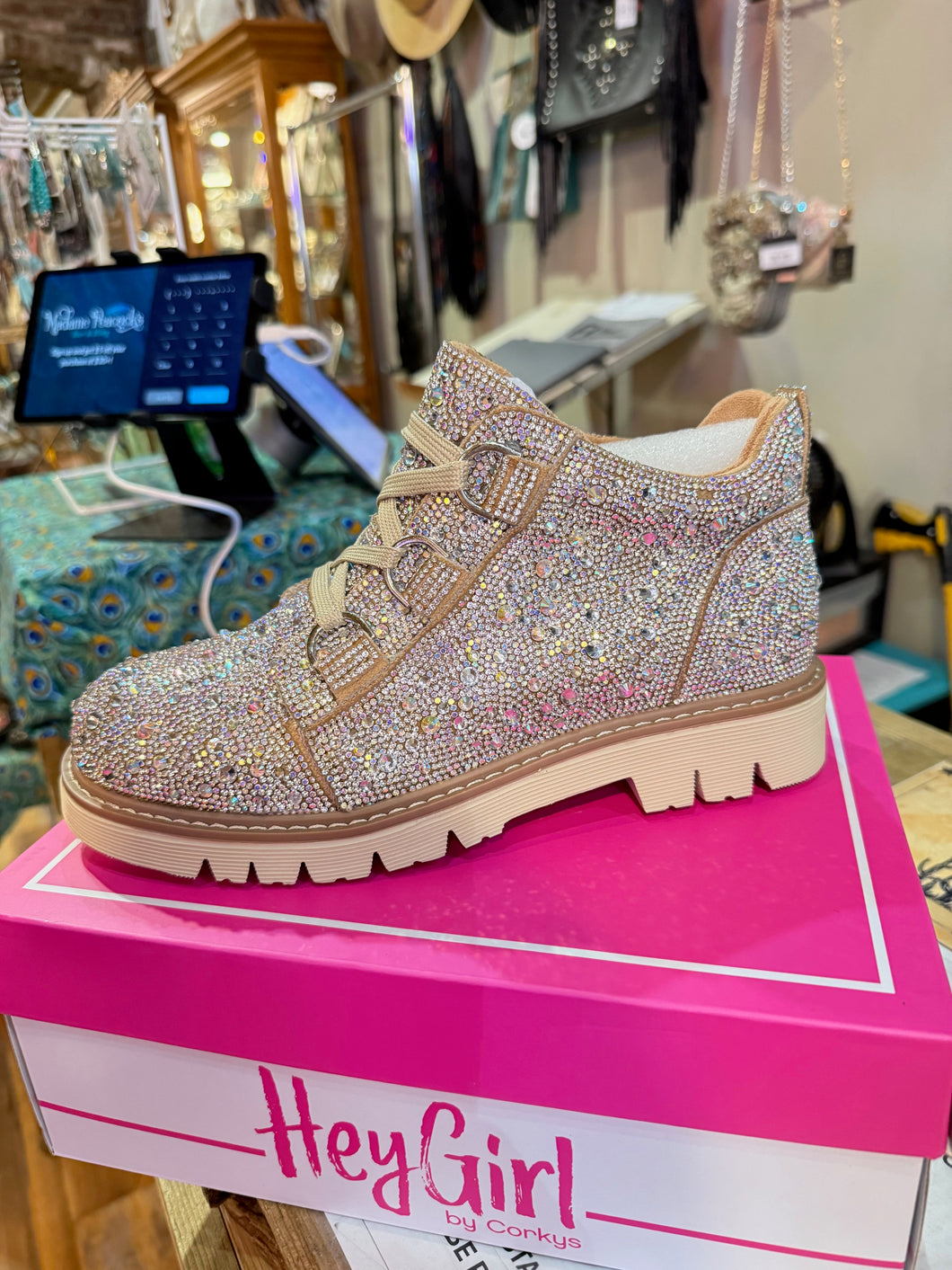 Corkys Campfire Rhinestone Booties