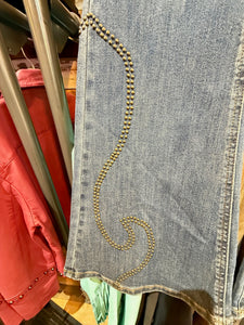 Judy Blue Flare Western Stud Detail Jeans