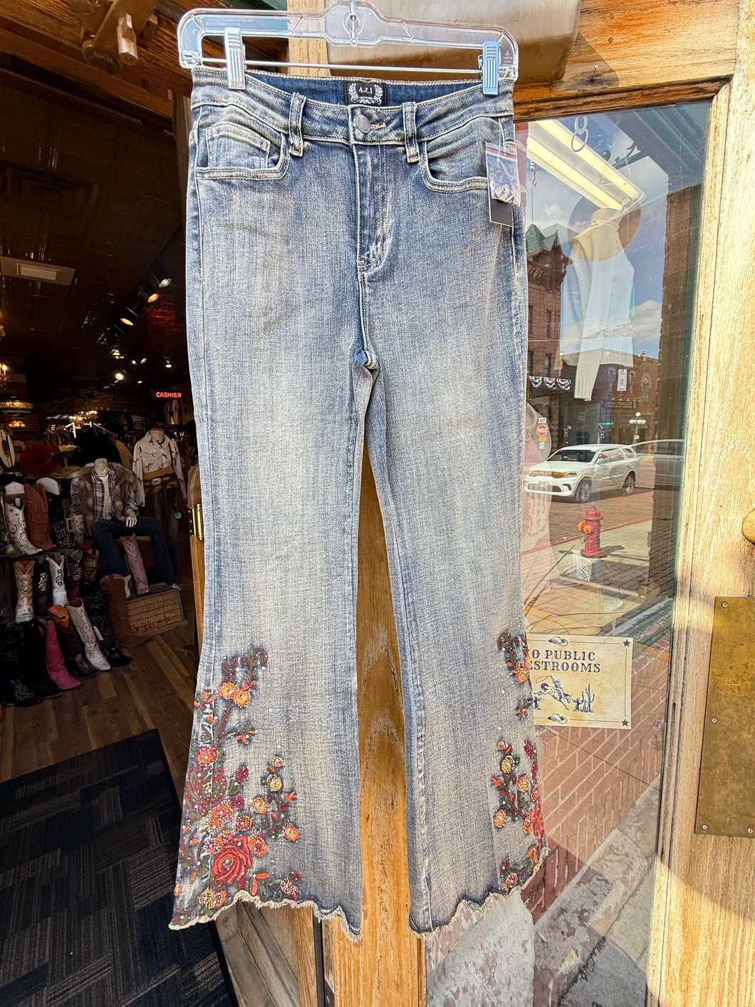 Darcy Floral Sparkle Jeans