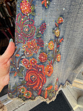 Load image into Gallery viewer, Darcy Floral Sparkle Jeans

