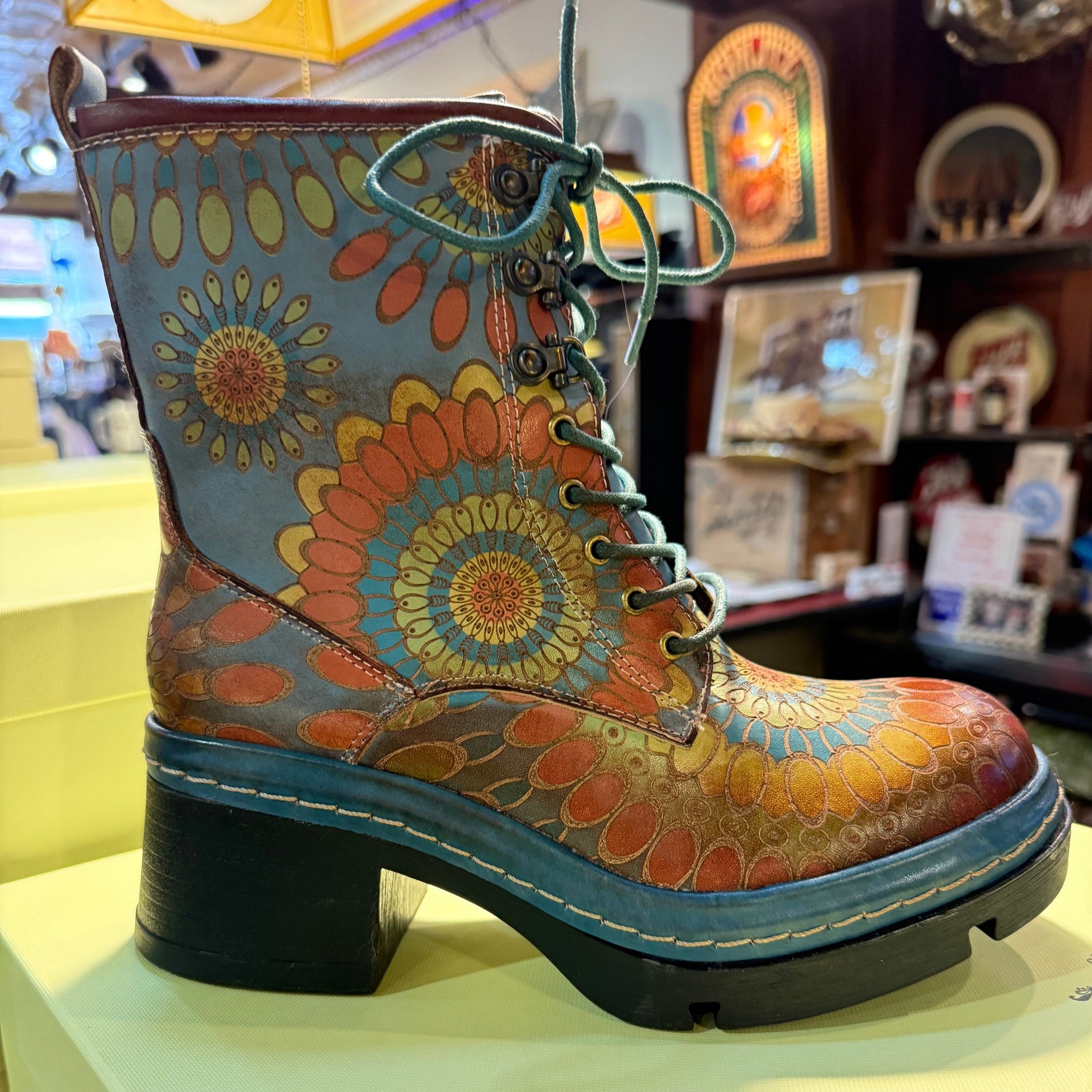 L'artiste Carnivale Boho Boots – Madame Peacock's