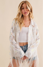 Load image into Gallery viewer, Festival Glam Sequin Shirt Jacket
