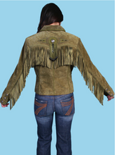 Load image into Gallery viewer, Scully Fringed Leather Western Jacket
