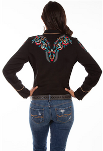 Scully Embroidered Western Shirt