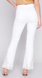 Charlie B Embroidered Bootcut Jeans