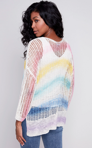 Charlie B Rainbow Sweater