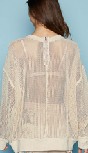 Load image into Gallery viewer, Pol Carianne Open Weave Sweater
