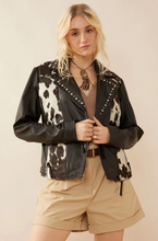 Load image into Gallery viewer, Gretchen Winde Leather Jacket
