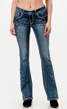 Load image into Gallery viewer, Josie Bootstitch Easy Flare Jeans
