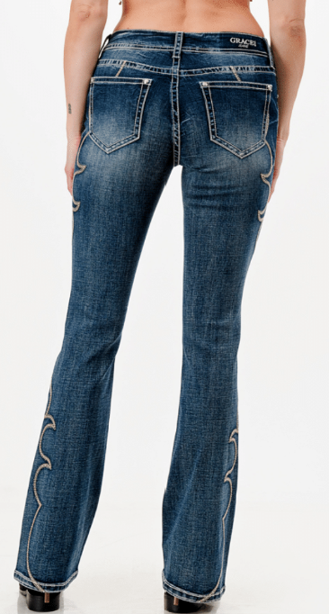 Josie Bootstitch Easy Flare Jeans