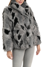 Load image into Gallery viewer, Wendi Wolf Coat in Grey
