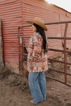 Load image into Gallery viewer, Charlee Long Aztec Coat
