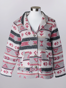 Aylin Retro Vintage Aztec Jacket