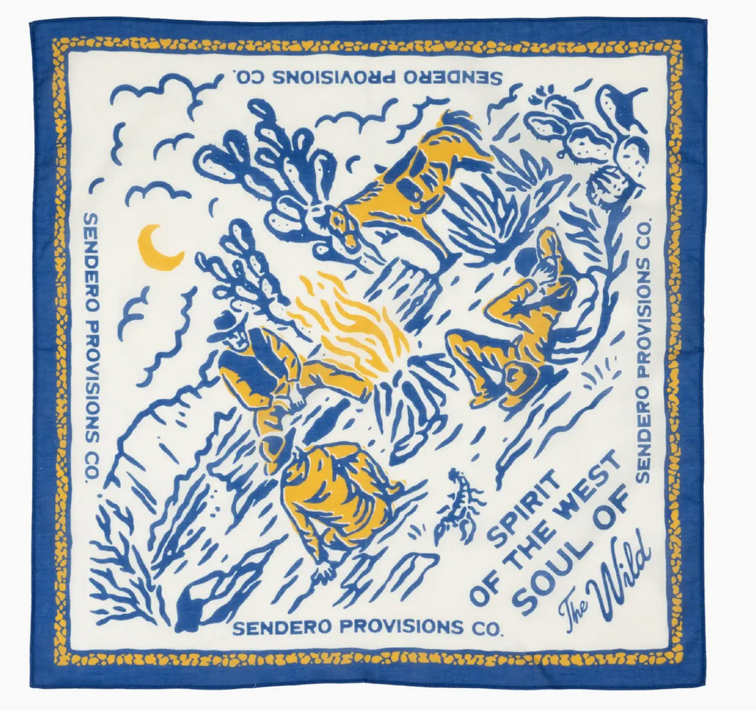 Sendero Cowboy Campfire Bandana
