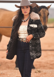 Adeline Western Fur Jacket