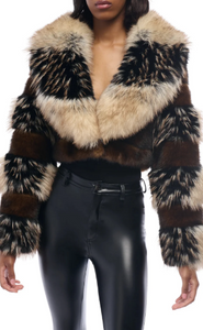 Azalea Wang Portia Short Fur Jacket