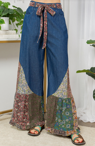 Jolene Patchwork Denim Pants