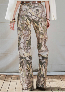 Harlee High-Rise Camo Jeans