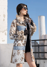 Load image into Gallery viewer, Alexa Mixed Media Patchwork Jacket
